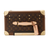 Rolling Trunk, &pound;4,500, Handbags, Brown, Canvas, Inside view